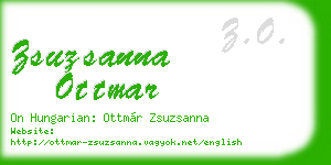 zsuzsanna ottmar business card