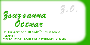 zsuzsanna ottmar business card